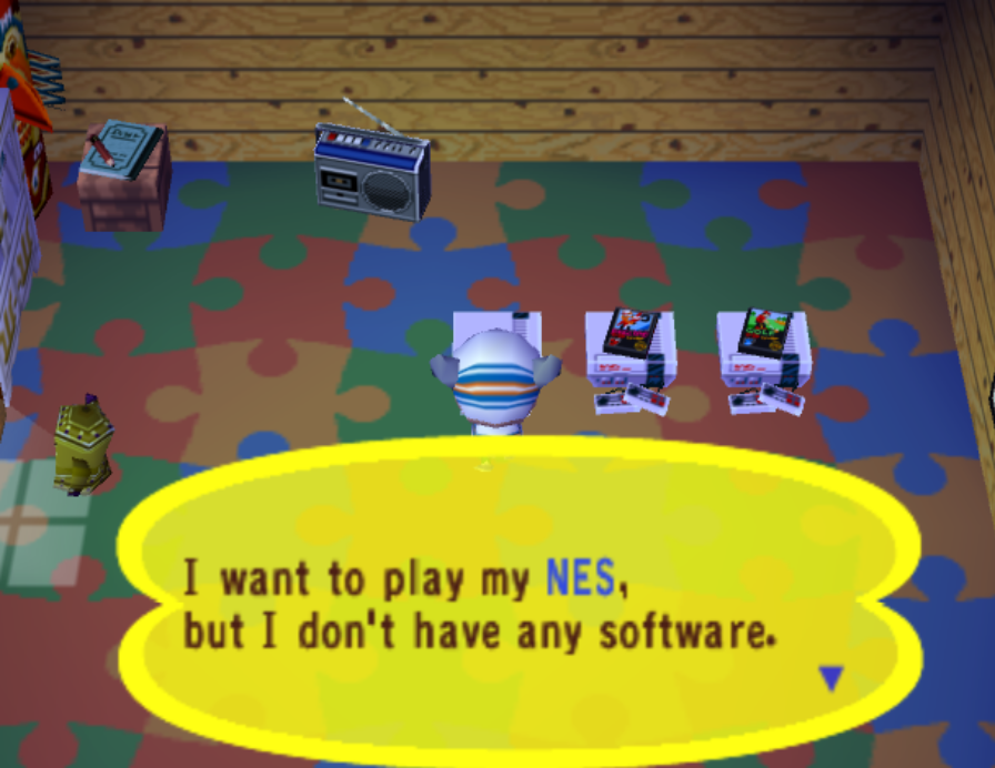 "No software" message